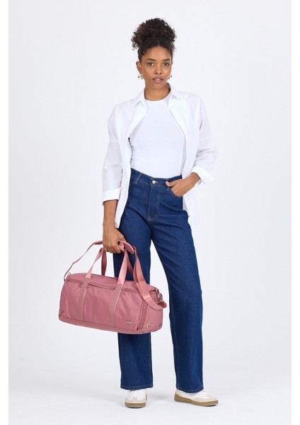 Suya Dayanıklı, Islak Kuru Bölmeli, Geniş Hacimli 21L Seyahat Sporcu Çantası CB00777