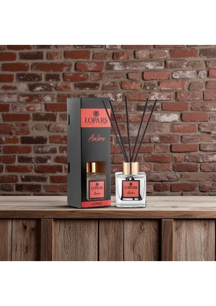 Amber Bambu Çubuklu Oda (parfümü) Kokusu 100ML