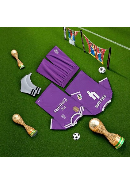 Sergio Ramos 2017 Cardiff Şampiyonlar Ligi Finali Forması Real Madrid Çocuk Tişört fiyatları