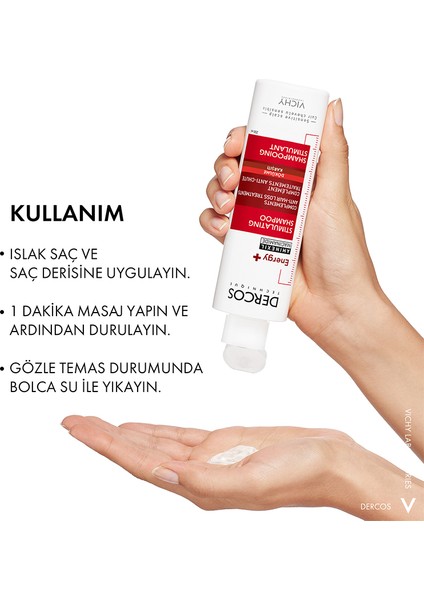 Dercos Energy+ Dökülme Karşıtı Şampuan 200 ml K2423 fırsatları