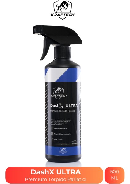 DashX ULTRA - Premium Oto Araba Torpido Parlatıcı & Koruyucu - 500 ML