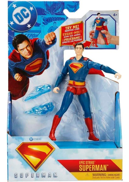 Dc Comics Superman Epik Strike Aksiyon Figürü - Superman indirimleri