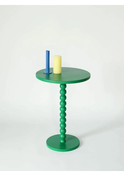 Denze Renkli Masif Yan Sehpa