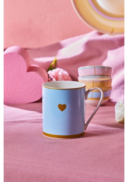 Talya Kupa Mavi 355 ml