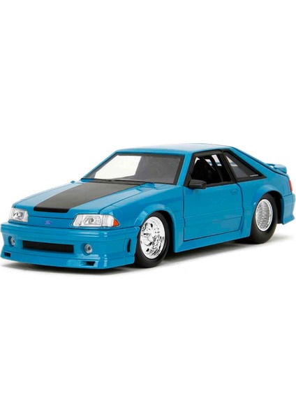 1:24 Fast &amp; Furious 1989 Ford Mustang Gt Die Cast Model Araba