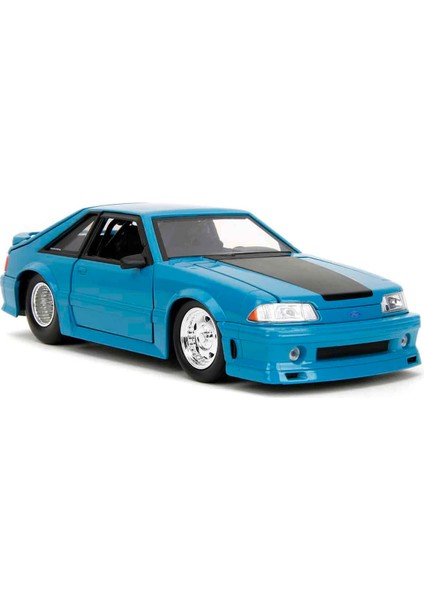 1:24 Fast &amp; Furious 1989 Ford Mustang Gt Die Cast Model Araba modelleri