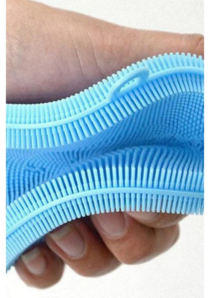 2'li Tükenmeyen Silikon Bulaşık Süngeri Seti, Dayanıklı ve Temizliği Kolaydır modelleri