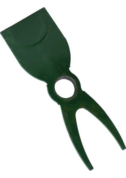 Çapa Bahçe Çapası Çift Taraflı Çatallı Düz Hobi Çapa 23 cm Demir Döküm Metal