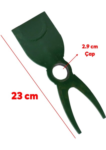 Çapa Bahçe Çapası Çift Taraflı Çatallı Düz Hobi Çapa 23 cm Demir Döküm Metal fiyatları