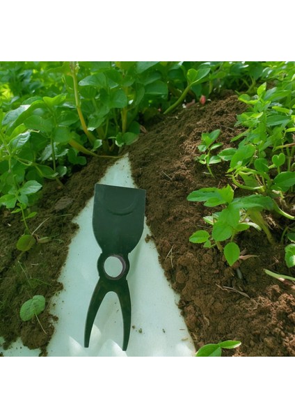 Çapa Bahçe Çapası Çift Taraflı Çatallı Düz Hobi Çapa 23 cm Demir Döküm Metal modelleri