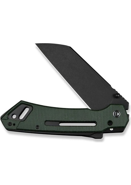 Buster Fg Thumb Stud & Superlock Knife Green Micarta Handle Çakı fırsatları