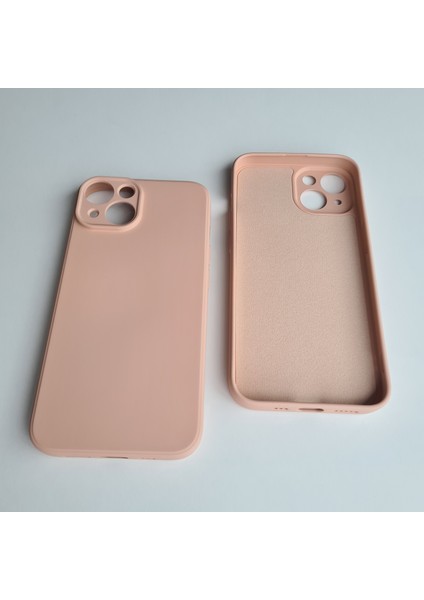 iPhone 13 Uyumlu Kamera Korumalı İçi Kadife Esnek Soft Silikon Kılıf modelleri
