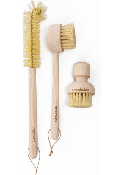 3'lü Doğal Temizlik Seti, Vegan ve Güçlü Temizlik Için Mükemmel Seçim