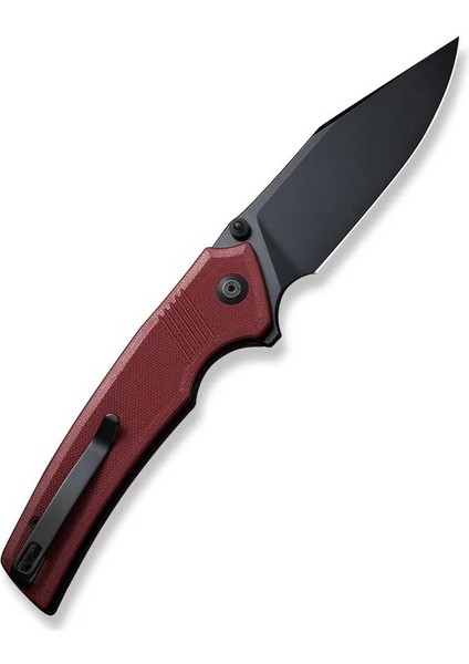 Tranquil Flipper & Thumb Stud Knife Burgundy G10 Handle Çakı modelleri