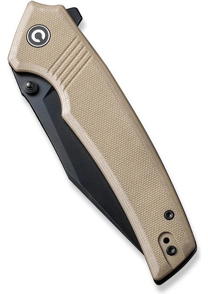 Tranquil Flipper & Thumb Stud Knife Tan G10 Handle Çakı indirimleri