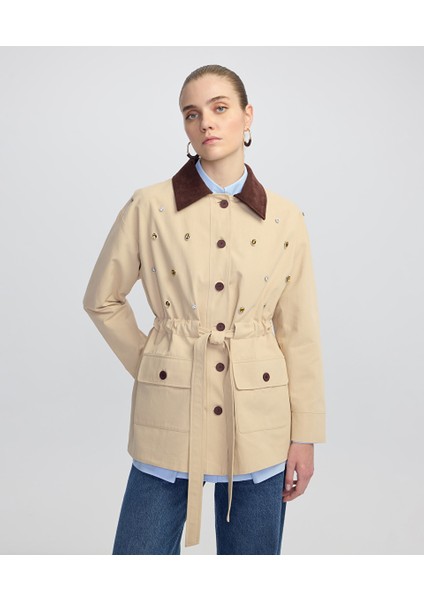 Karma Aksesuarlı Trençkot IW6250011013AD4
