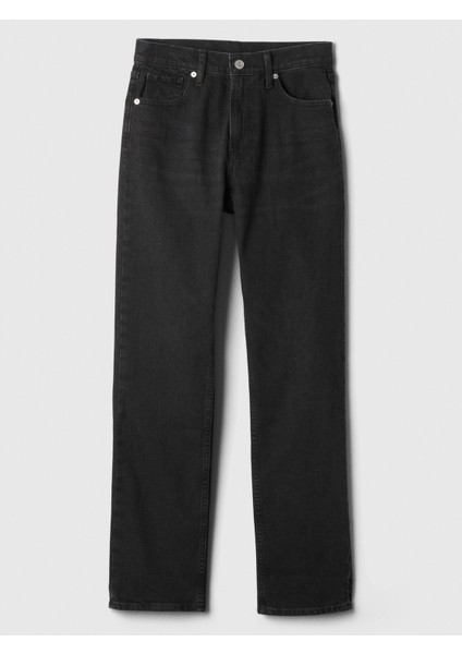 Kadın Siyah 90S Straight Jean Pantolon fiyatları