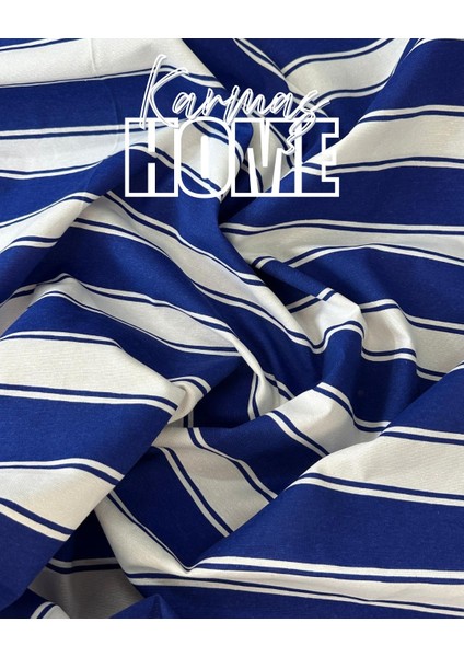 Balkon Perdesi Branda Kumaşı-Yağmur Geçirmez-Kalın-Bağcıklı-Düğmeli Mavi/beyaz indirimleri