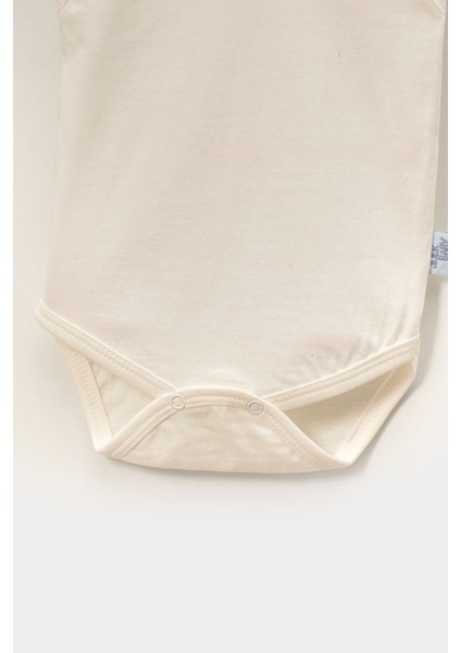 %100 Organik Pamuk 3'lü Bebek Atlet Body Beyaz modelleri