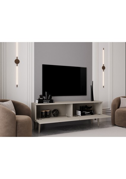 Melura Tv Ünitesi - Tv Sehpası 160 cm %100 Mdf Lake Ahşap Ayaklı fiyatları