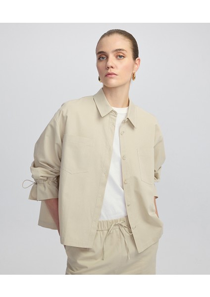 Pileli Gömlek Ceket IW6250005038003