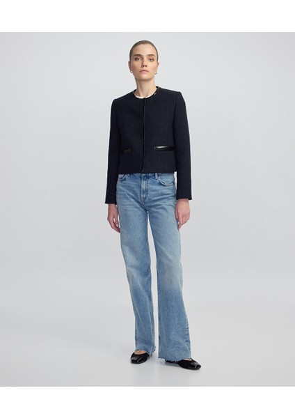 Kontrast Biyeli Ceket IW6250005039015 modelleri