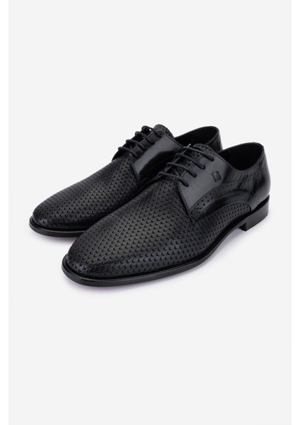 Erkek Hakiki Deri Siyah Klasik Ayakkabı 183 23512 Erk Ayk Y25 Sıyah Ksk indirimleri