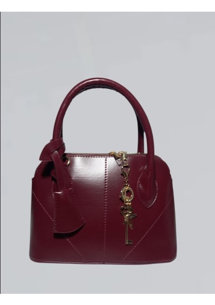 Suni Deri Charm Detaylı Çanta fiyatları
