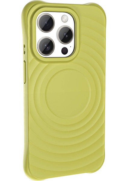 Papi Serisi Apple iPhone 15 Pro Max Yeşil Kapak