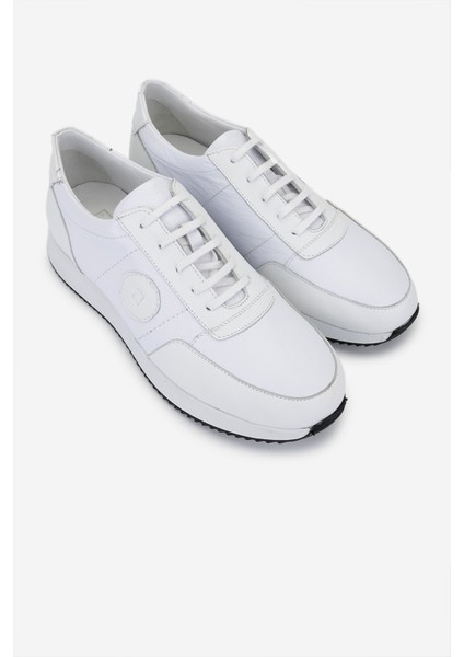 Erkek Hakiki Deri Beyaz Sneakers & Spor Ayakkabı 537 3567 Erk Ayk SK24-25 Beyaz fiyatları