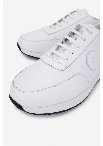 Erkek Hakiki Deri Beyaz Sneakers & Spor Ayakkabı 537 3567 Erk Ayk SK24-25 Beyaz modelleri