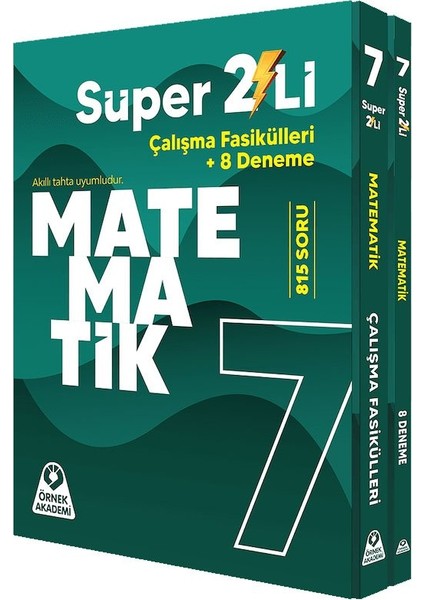 Örnekakademi 2026 7. Sınıf Süper Ikili Matematik Seti