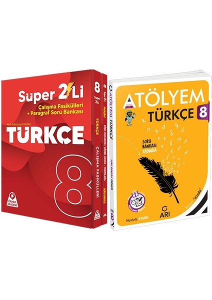 Arı+Örnekakademi 2026 8. Sınıf Türkçe Atölyem Konu+Soru