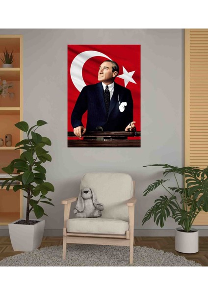 Kendinden Yapışkanlı Atatürk Posteri