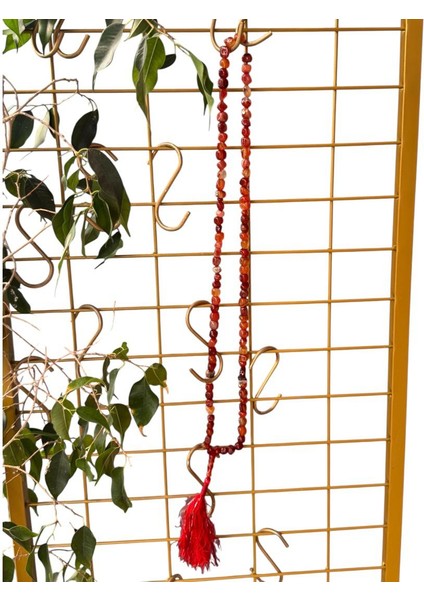 Uzun Orijinal Akik Doğal Taş Yüzlük Tesbih modelleri