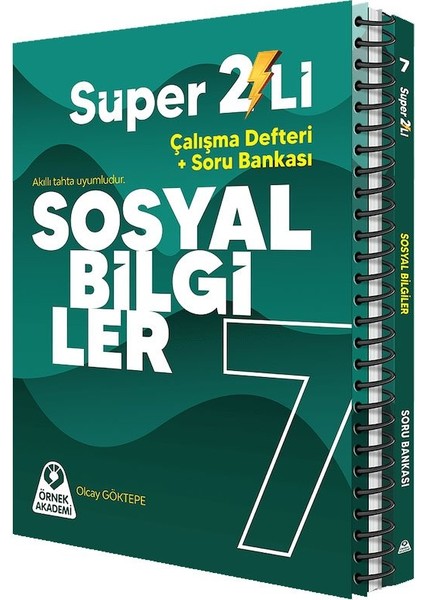 Örnekakademi 2026 7. Sınıf Süper Ikili Sosyal Bilgiler Seti