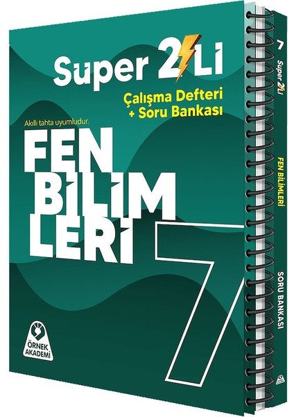 Örnekakademi 2026 7. Sınıf Süper Ikili Fen Bilimleri Seti