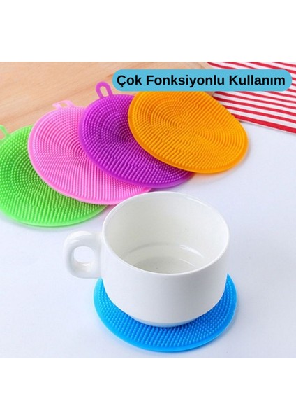 Esnek ve Dayanıklı Silikon Bulaşık Yıkama Pedi, Pratik Temizlik Için Ideal 2'li Set fiyatları