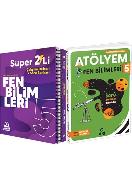 Arı+Örnekakademi 2026 5. Sınıf Fen Bilimleri Atölyem Konu+Soru