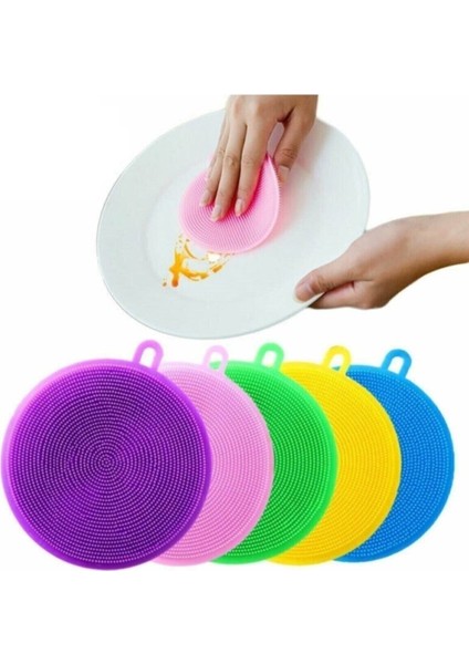 Tükenmeyen Silikon Bulaşık Fırçası Çift Seti, Pratik ve Dayanıklı Temizlik Aracı fiyatları