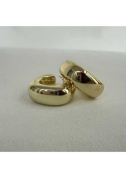 Altın Kaplama Gold Çivi Küpe modelleri