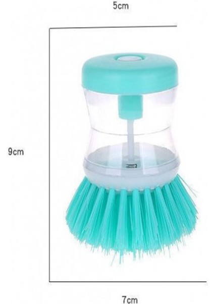 Pratik Çok Fonksiyonlu Bulaşık Yıkama Fırçası Deterjan Hazneli fiyatları