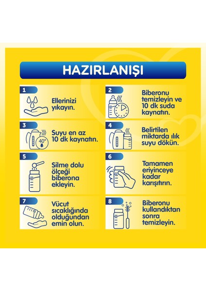 4 Çocuk Devam Sütü 1 Yaş+ 800 gr x 2 Adet Ayıcık Hediyeli