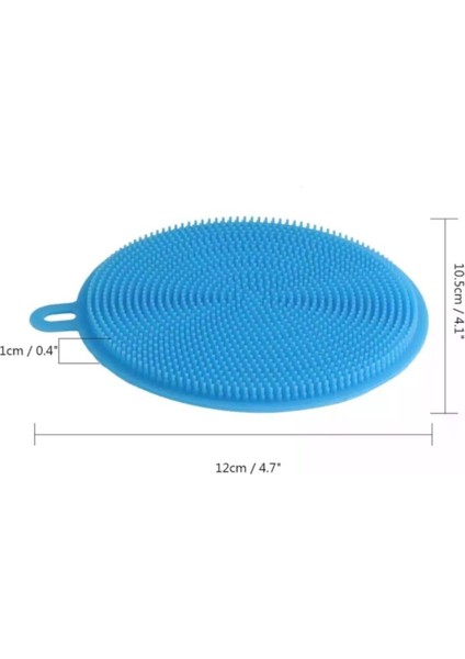 Çiftli Silikon Bulaşık Fırçası Seti, Dayanıklı ve Ekonomik Temizlik Aleti, 2'li Paket fırsatları
