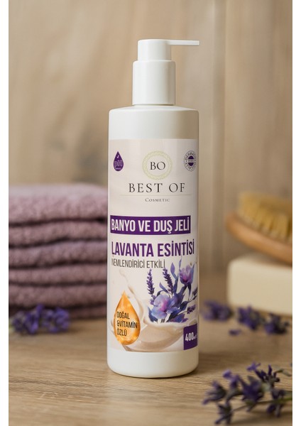 Nemlendirici Lavanta Esintisi Duş Jeli 400 ml modelleri