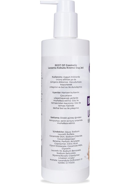 Nemlendirici Lavanta Esintisi Duş Jeli 400 ml fırsatları