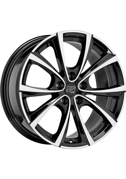 27T 5X114,3 9,5X20 ET45 64,1 Gloss Black Polıshed Jant (4 Adet) fiyatları