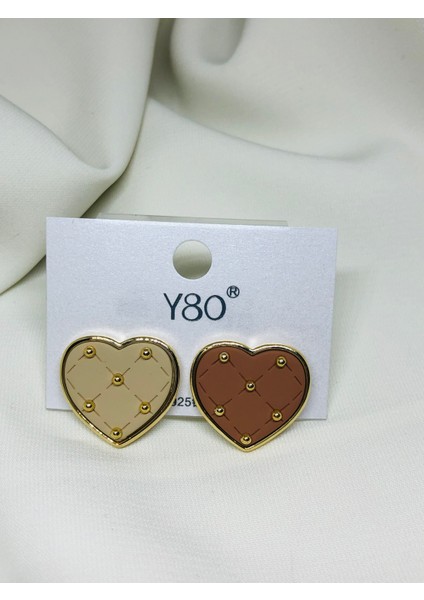 Kahverengi Kalp Küpe fırsatları