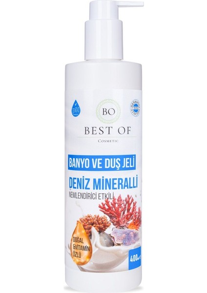 Nemlendirici Deniz Mineralli Duş Jeli 400 ml
