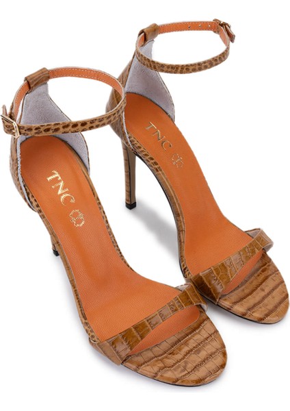 Kadın Hakiki Deri Taba Topuklu Ayakkabı 340 158 Bn Ayk Y25 Taba fiyatları